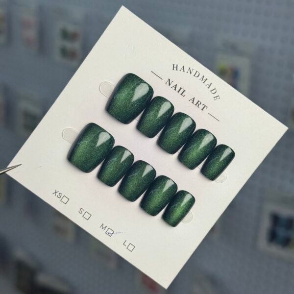 Short handmade press on nails s1